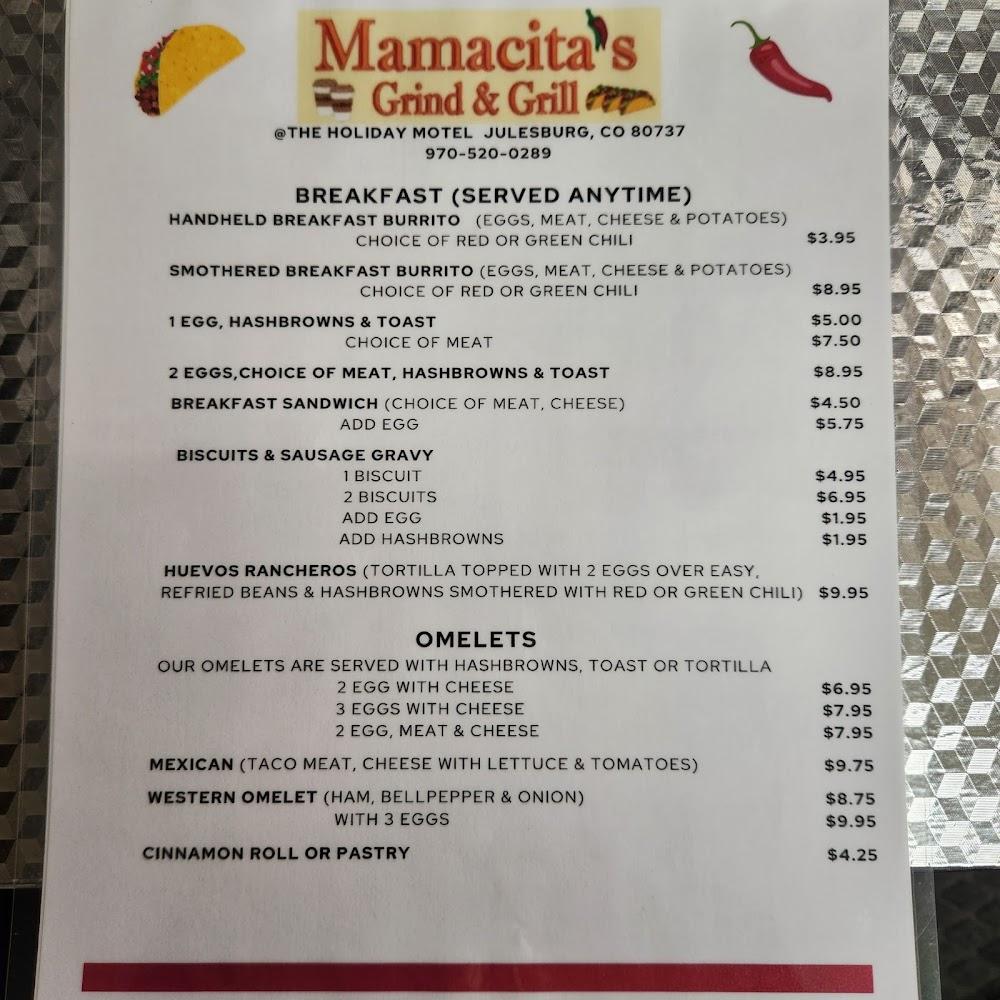 Mamacita's Grind and Grill Handheld Breakfast Burrito