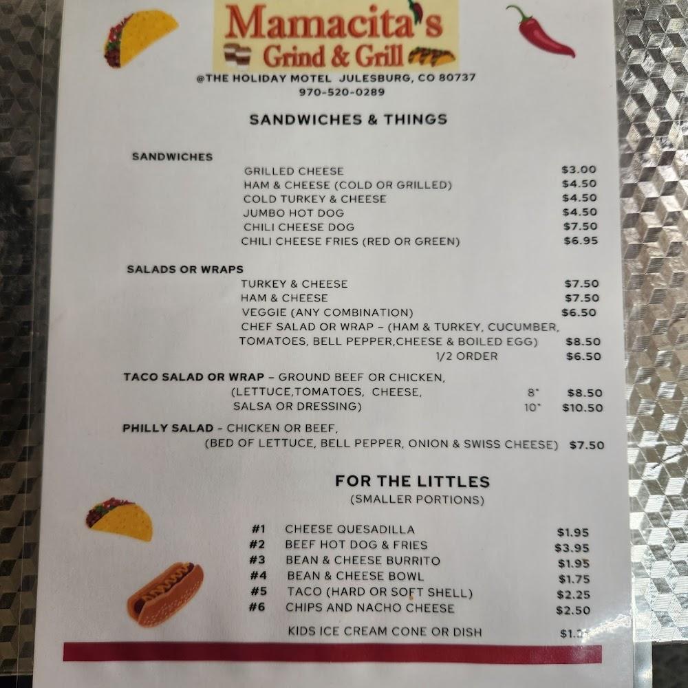 Mamacita's Grind and Grill Smothered Breakfast Burrito