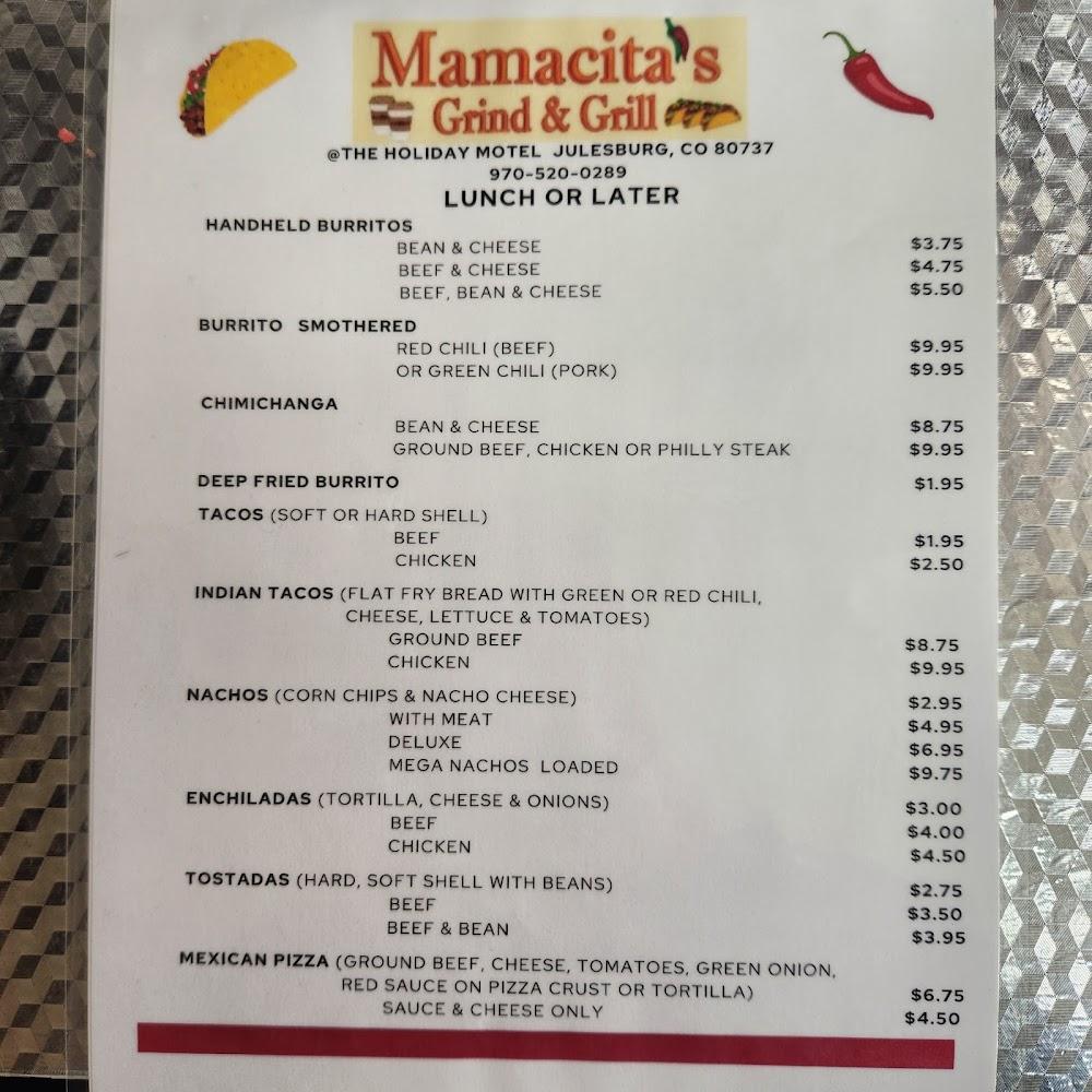 Mamacita's Grind and Grill Menu image 4
